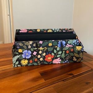 Rifle Paper Co Strawberry Fields Desk Organizer